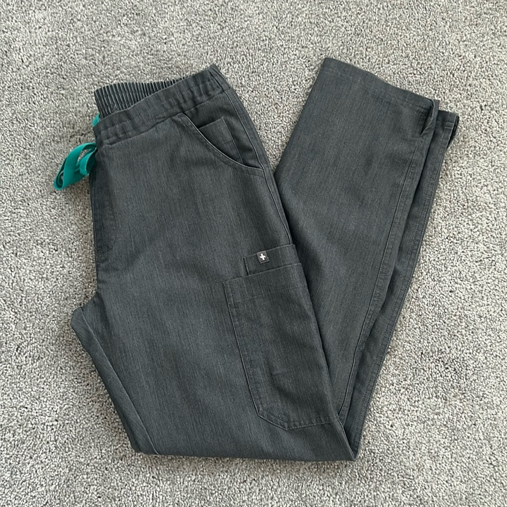 Figs Weathered Grey Scrub Pants